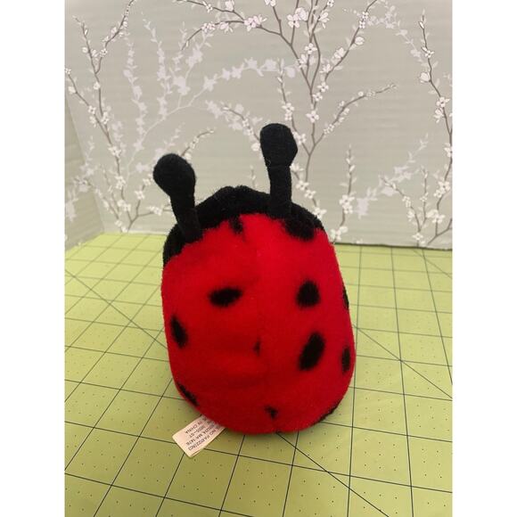 Vintage 1994 Swibco Lady Bug Palm Plush 4.5” Stuffed Beanie Animal Insect - Picture 3 of 8